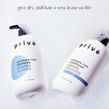 Load image into Gallery viewer, Prive Moisture Rich Conditioner - Concentrated Hydration Therapy to Transform Dry and Lifeless Hair, 12 oz
