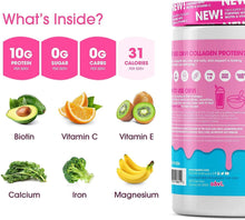 Load image into Gallery viewer, Obvi Collagen Peptides, Protein Powder, Keto, Gluten and Dairy Free, Hydrolyzed Grass-Fed Bovine Collagen Peptides, Supports Gut Health, Healthy Hair, Skin, Nails
