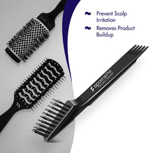 Spornette Hair Brush Cleaner Tool for Brushes & Combs