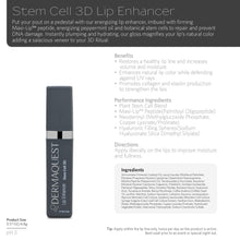 Load image into Gallery viewer, DermaQuest Stem Cell 3D Lip Enhancer 0.17oz
