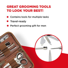Load image into Gallery viewer, Seki Edge Adonis 9 Piece Grooming Kit AG 500
