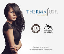 Load image into Gallery viewer, Thermafuse Thermacare Leave-In Conditioning Spray - Thermal Protection Against Heat From Styling Tools, While It Moisturizes, Softens &amp; Repairs - Detangler For All Hair Types (8 oz)
