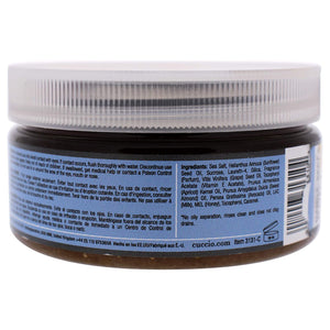 Cuccio Naturale Sea Salt Scrub - Extra Fine - Gently Exfoliates To Remove Dead Skin Cells - Leaves Skin Supple, Radiant And Youthful Looking - Paraben And Cruelty Free - Milk And Honey - 8 Oz