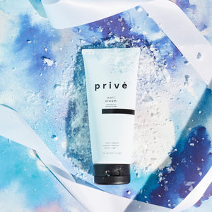 privé curl cream activates and defines lifeless curl/silicone free 175ml / 5.9oz