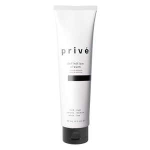 Privé Definition Cream – Hair Texturizer Cream/Curl Defining Cream – Frizzy Hair Control, Defines and Separates Your Hair for Sculpted Looks and Styles (3oz)