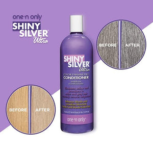 Shiny Silver Shampoo Ultra Conditioning 12 Ounce (354ml) (2 Pack)
