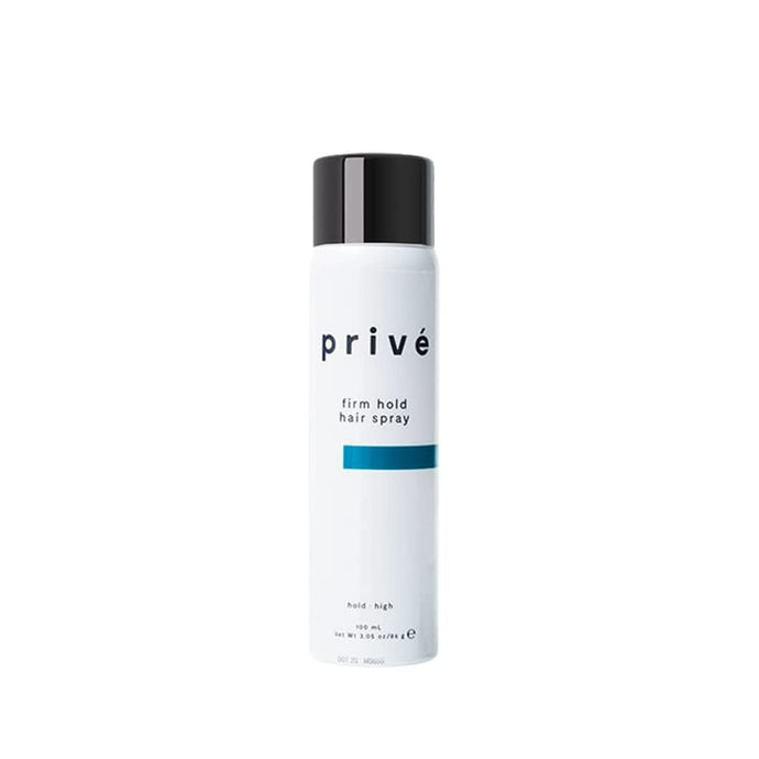 privé firm hold hair spray 12hr high hold/humidity resistant/volume & body 100ml / 3oz