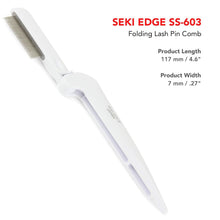 Load image into Gallery viewer, SEKI EDGE SS-603- Folding Lash Pin Comb
