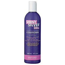 Load image into Gallery viewer, One &#39;n Only Shiny Silver Ultra Color-Enhancing Conditioner, Restores Shiny Brightness to White, Grey, Bleached, Frosted, or Blonde-Tinted Hair, Protects Hair Color - 12 Fl. Oz
