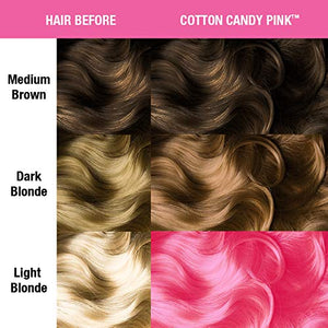 Manic Panic Cotton Candy Pink Hair Dye 3 Pack