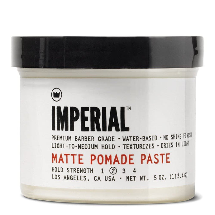 IMPERIAL Barber Grade Products Matte Pomade Paste, 5 oz