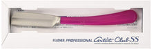 Load image into Gallery viewer, Feather Artist Club Wine SS Straight Razor
