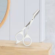 Load image into Gallery viewer, SEKI EDGE SS-605- Eyebrow Comb Scissors

