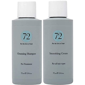 72 Hair Keratin Hair Treatment and Shampoo Kit