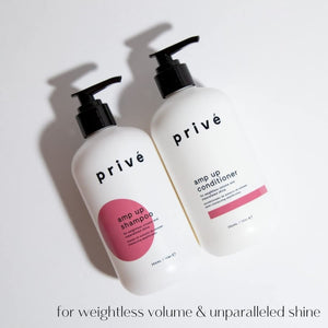Privé Amp Up Shampoo Volumizing Fine And Thin Hair 12oz