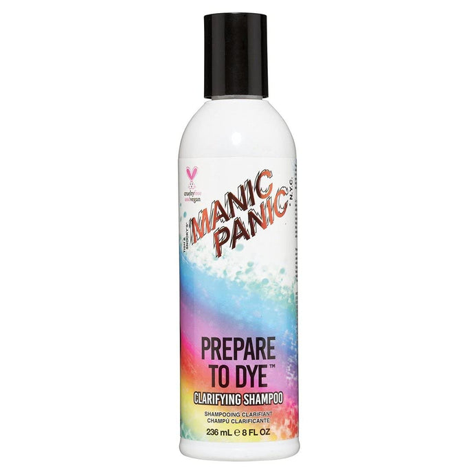 MANIC PANIC Prepare to Dye Clarifying Shampoo 8oz