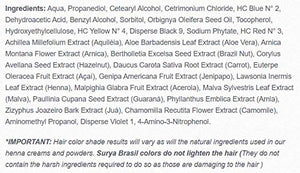 Surya Henna Dark Brown Cream 2.31 Oz. (4 Pack)