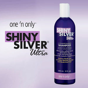 Shiny Silver Shampoo Ultra Conditioning 12 Ounce (354ml) (6 Pack)