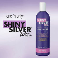 Load image into Gallery viewer, Shiny Silver Conditioner Ultra Color Enhancing 12 Ounce (354ml) (Pack of 3)
