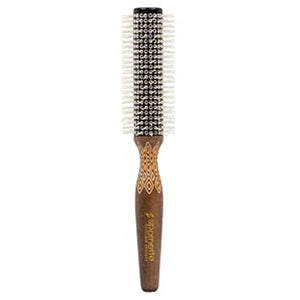 Spornette Small Etched Thermal Rounder 1.75 Inch Tourmaline Ionic Nylon Bristle Round Brush For Blow Drying Short Hair (ET-6) Give Volume, Lift & Body To All Hair Types. Great Around Hairline & Bangs
