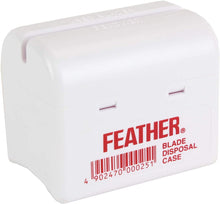 Load image into Gallery viewer, Feather Razor Blade Disposal Case for Barbers
