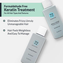Load image into Gallery viewer, 72 Hair Formaldehyde Free Keratin Treatment Kit
