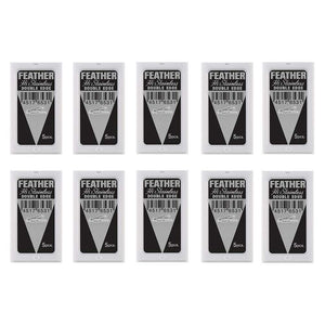 Feather Double Edge Safety Razor Blades 50 Count