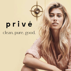 Privé Blonde Rush Shampoo – Purple Shampoo for Blonde Hair – No Yellow, Brass Off, Damage Repair, for Natural Highlighted Bleached Blondes – Smoothing Toning Blue Shampoo for Brassy Hair (8oz)
