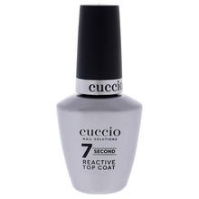 Load image into Gallery viewer, Cuccio Colour Super 7 Second Nail Top Coat - Super Quick Drying Formula - Creates A High Gloss Finish With Incredible Long-Lasting Durability - Formulated With Super Seal Technology - 0.43 Oz
