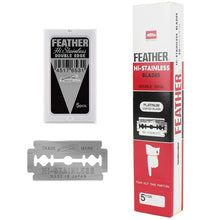 Load image into Gallery viewer, Feather Hi-stainless Double Edge De Razor Blades New Hair Remove Made in Japan
