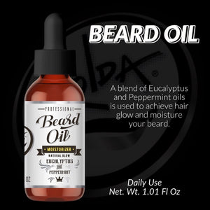 Rolda Beard Oil With Eucalyptus And Peppermint 1.01oz