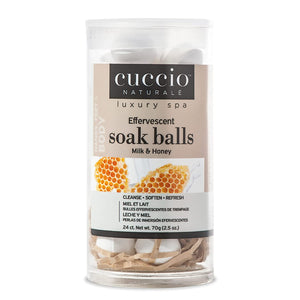 Cuccio Milk and Honey Manicure Soak Balls, 2.5 Ounce