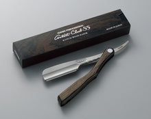 Load image into Gallery viewer, Feather Artist Club SS Wood Folding Straight Razor
