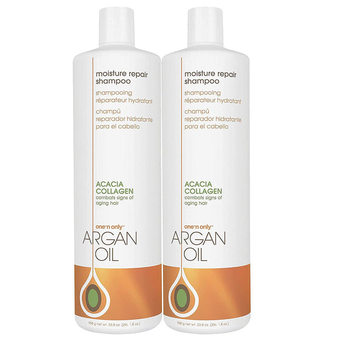 One N Only Argan Oil Shampoo Moisture Repair 33oz (2 Pack)