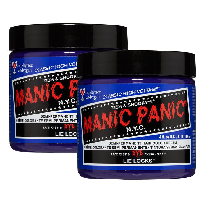 Manic Panic Lie Locks Hair Dye Classic 2 Pack