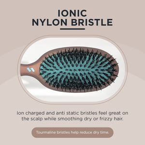 Spornette Ion Fusion Boar and Nylon Cushion Oval