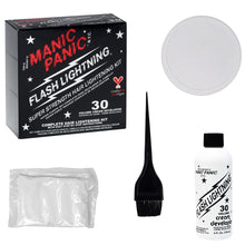 Load image into Gallery viewer, MANIC PANIC 30 Vol Lightning Hair Bleach Kit 3PK
