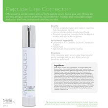 Load image into Gallery viewer, DermaQuest Peptide Vitality Line Corrector 1oz
