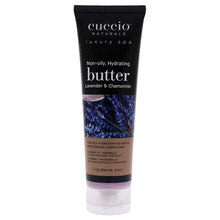 Load image into Gallery viewer, Cuccio Naturale Butter Blend Lavender and Chamomile - Non-Greasy Moisturizing Butter Body Cream - Calming and Relaxing - Paraben and Cruelty Free with Natural Ingredients - 4 oz.
