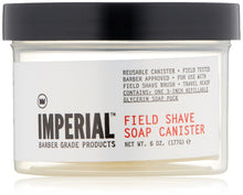 Load image into Gallery viewer, Imperial Barber Field Shave Soap Canister, 6.2 oz
