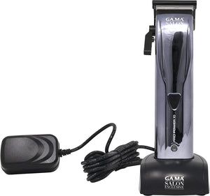 GAMA Salon Exclusive Pro Power 10 Professional Hair Clippers Cord or Cordless Function