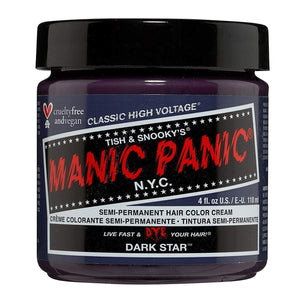 MANIC PANIC Dark Star Grey Hair Dye Classic