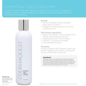 DermaQuest Essential Daily Cleanser 6oz