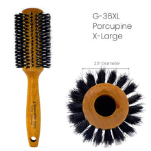 Load image into Gallery viewer, Spornette G Porcupine Boar and Nylon Brush Set
