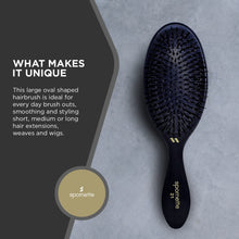 Load image into Gallery viewer, Spornette Large Oval Hair Brush 21
