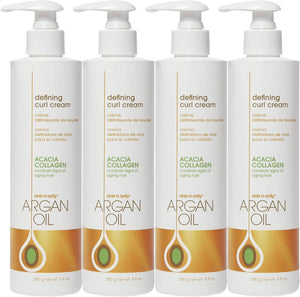 One N' Only Argan Oil Curl Cream, 10 oz (Pack of 4)