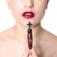 Load image into Gallery viewer, MANIC PANIC, Lethal Lips Cross Gloss, Black Rose
