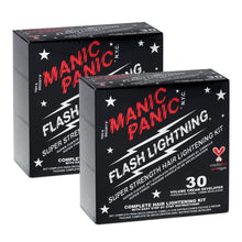Load image into Gallery viewer, MANIC PANIC 30 Vol Lightning Hair Bleach Kit 2PK
