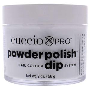 Cuccio Colour Powder Nail Polish - Lacquer For Manicures And Pedicures - Highly Pigmented Powder That Is Finely Milled - Durable Finish With A Flawless Rich Color - Easy To Apply - Clear - 1.6 Oz