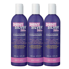 Load image into Gallery viewer, Shiny Silver Conditioner Ultra Color Enhancing 12 Ounce (354ml) (Pack of 3)
